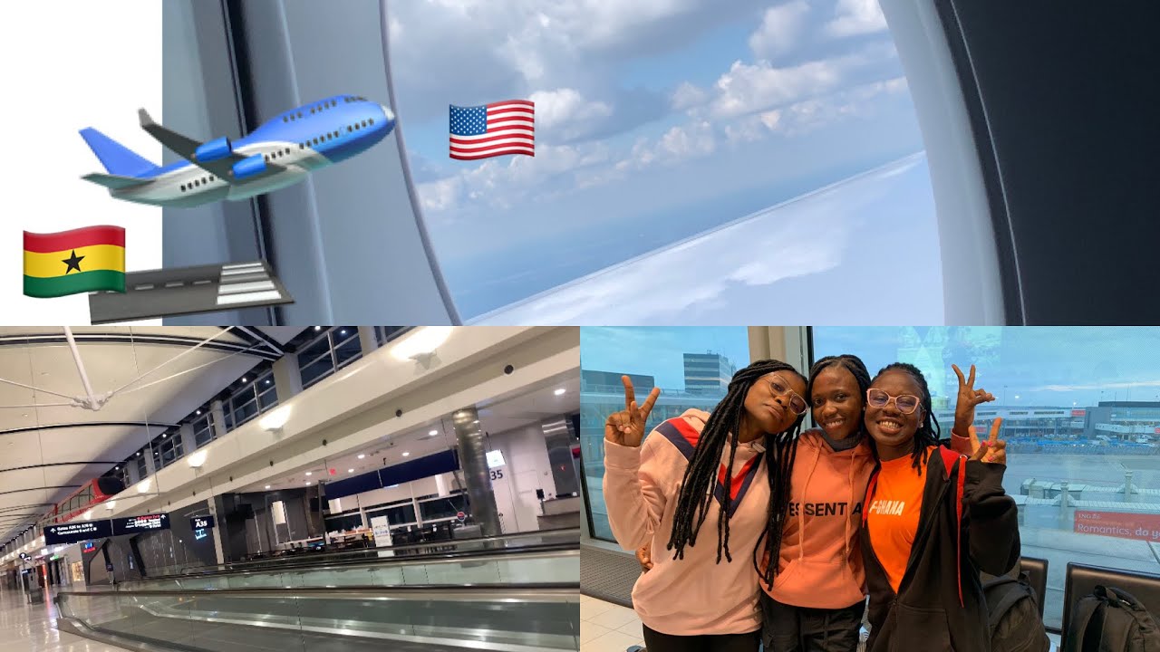 Travel Vlog!! Leaving Ghana 🇬🇭 to USA 🇺🇸~College move in day! *Haverford College*
