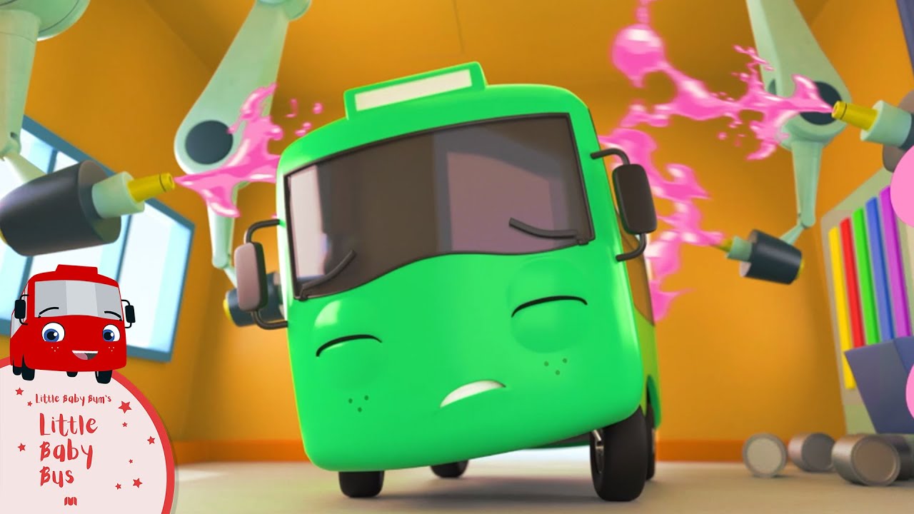 Buster Changes Color! | Little Baby Bus | Kids Cartoons | Children's Stories | Bus Videos