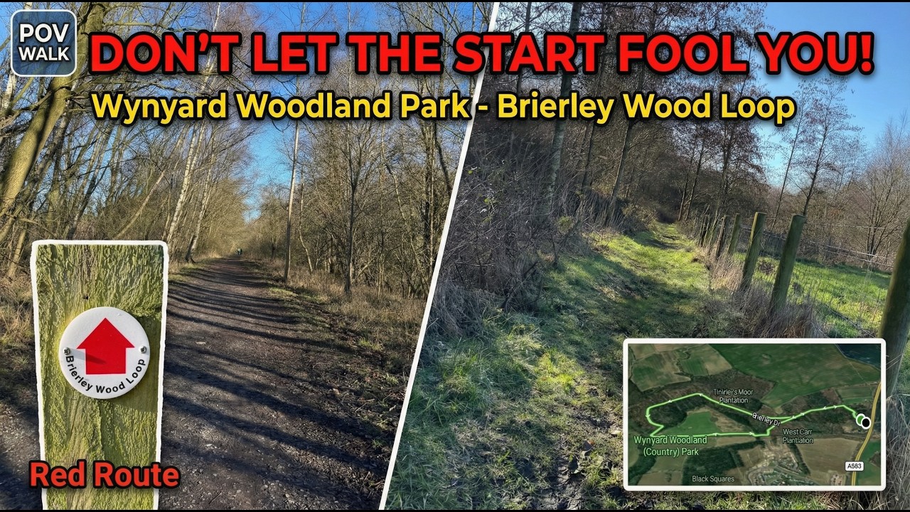 Don't Let the Start Fool You! | Wynyard Woodland Park Brierley wood Loop