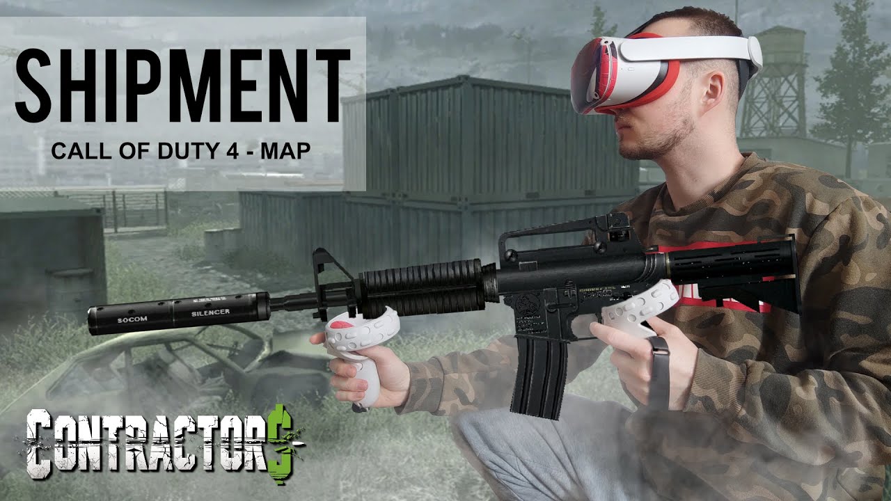 CONTRACTORS VR (Shipment Modern Warfare) 2V2 Multiplayer Gameplay #3 // [ Meta Quest 2 ] 4K