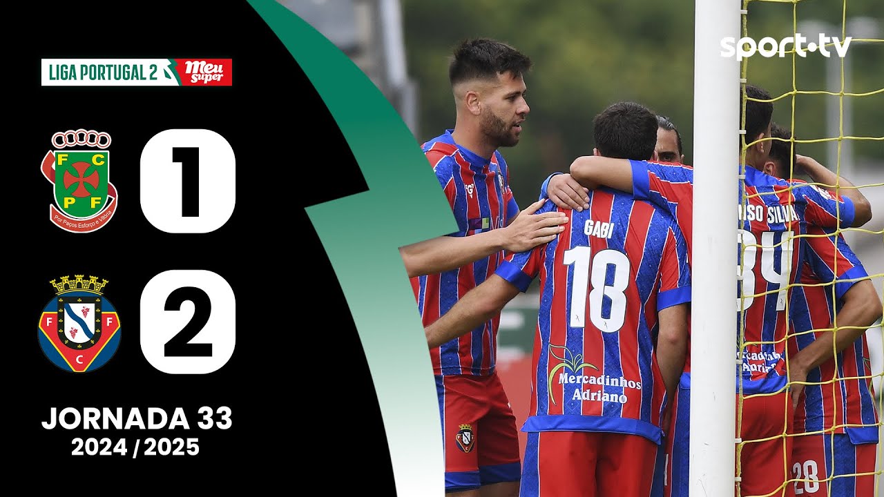 Resumo: P. Ferreira 1-2 Felgueiras 1932 - Liga Portugal Meu Super | sport tv