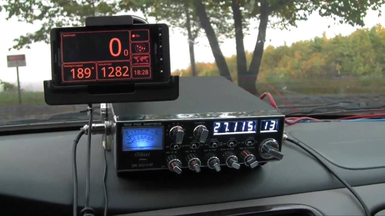 High elevation Galaxy DX98VHP 10/11m 350W linear CQDX