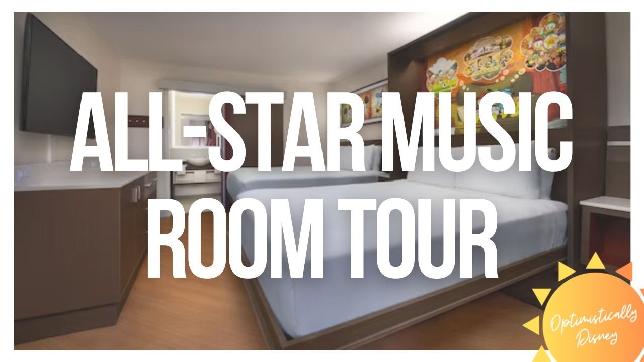 Disney's All-Star Music Standard Room Tour