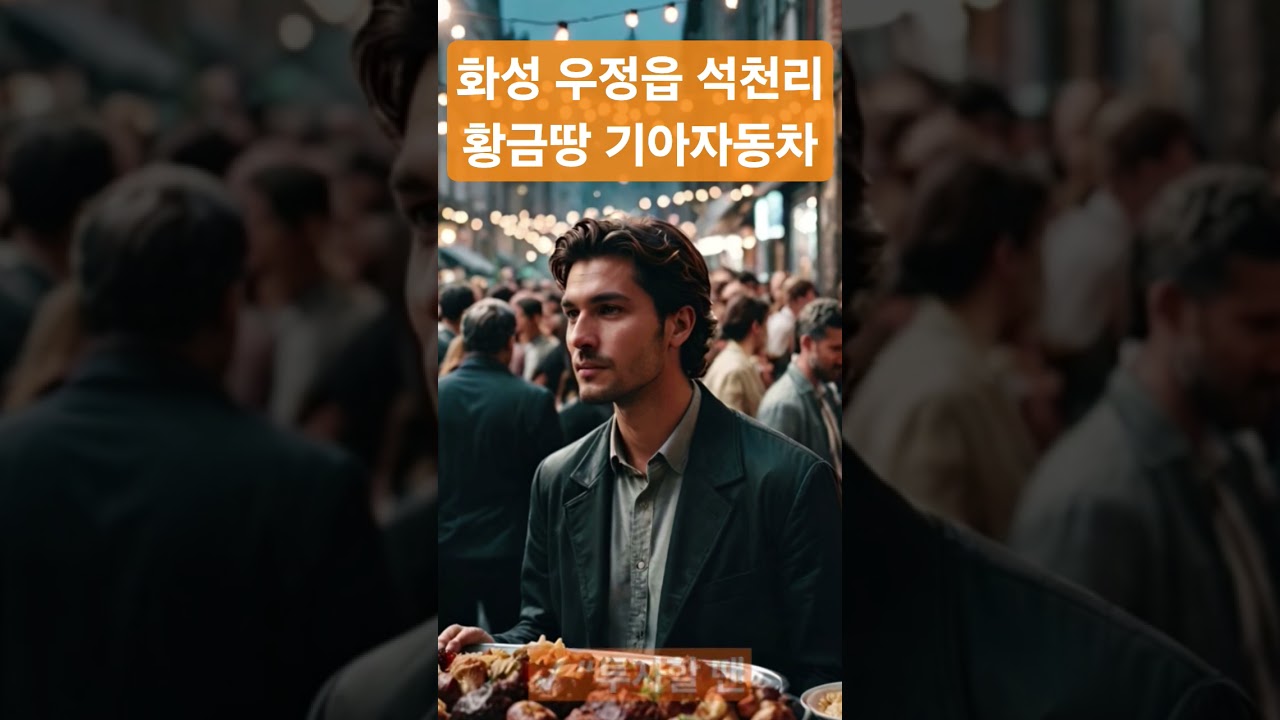 화성시 우정읍 석천리 #황금땅#기기아자동차#신안산선#