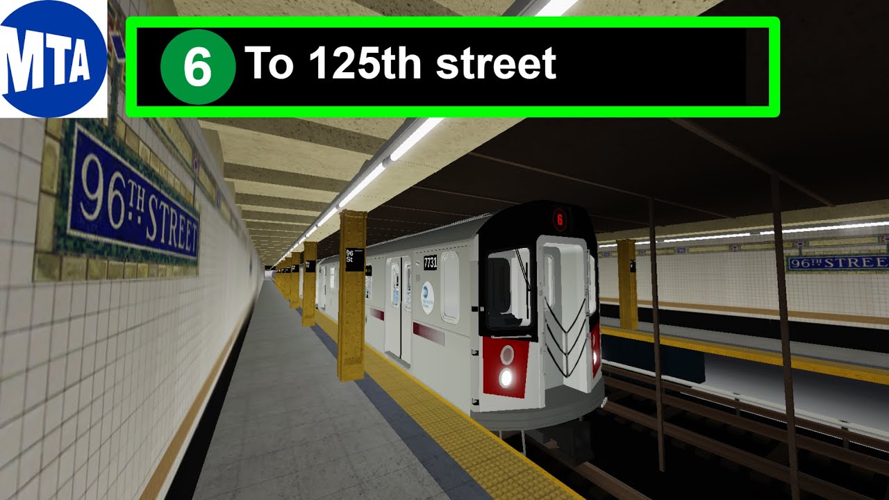 IRT Lexington Avenue Lines: R142A 6 Shuttle Train from 59th Street to 125th Street.