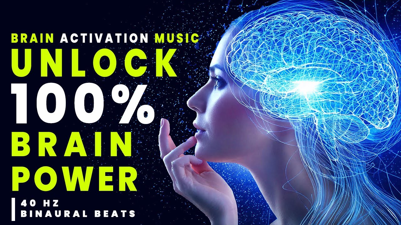 40 Hz Binaural Beats Music – Activate Gamma Waves for Ultimate Brain Power & Focus