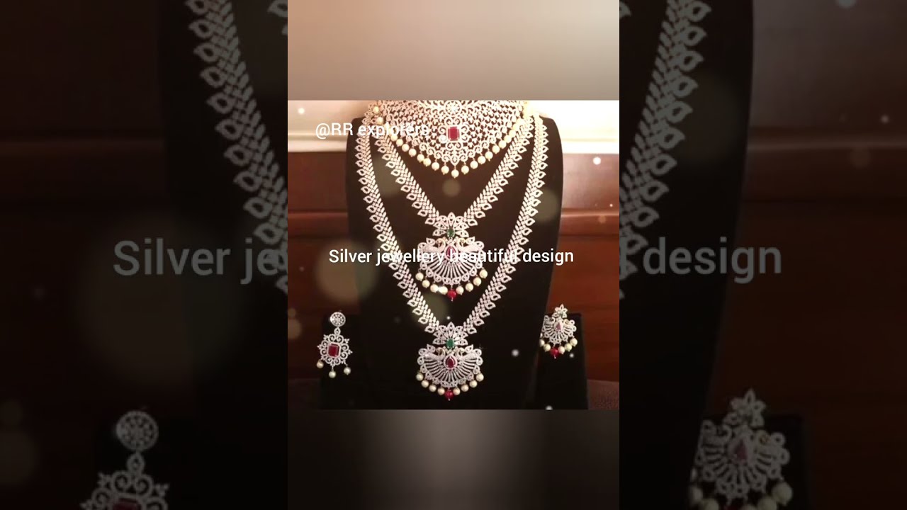 Beautiful SILVER JEWELLERY #viralvideo #2024