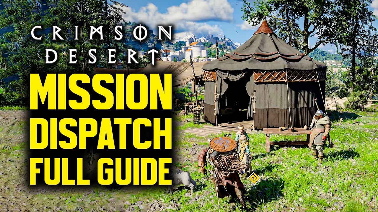 Crimson Desert - Dispatch Howling Hill Expansion Walkthrough & Base Camp Guide