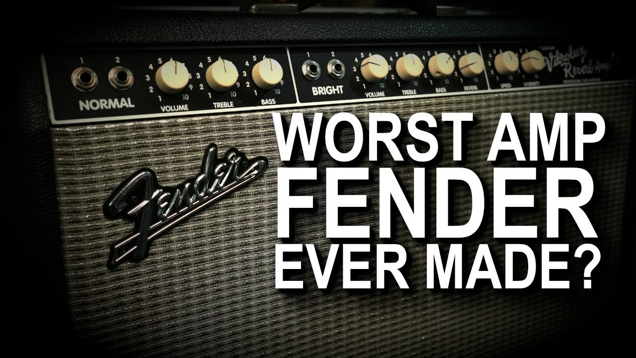 Fender Custom Vibrolux Reverb (CSR-8) &mdash; худший усилитель, когда-либо созданный Fender?