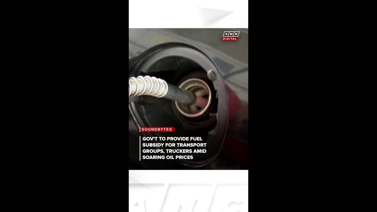 Gov't to provide fuel subsidy for transport groups, truckers amid higher oil prices | ANC
