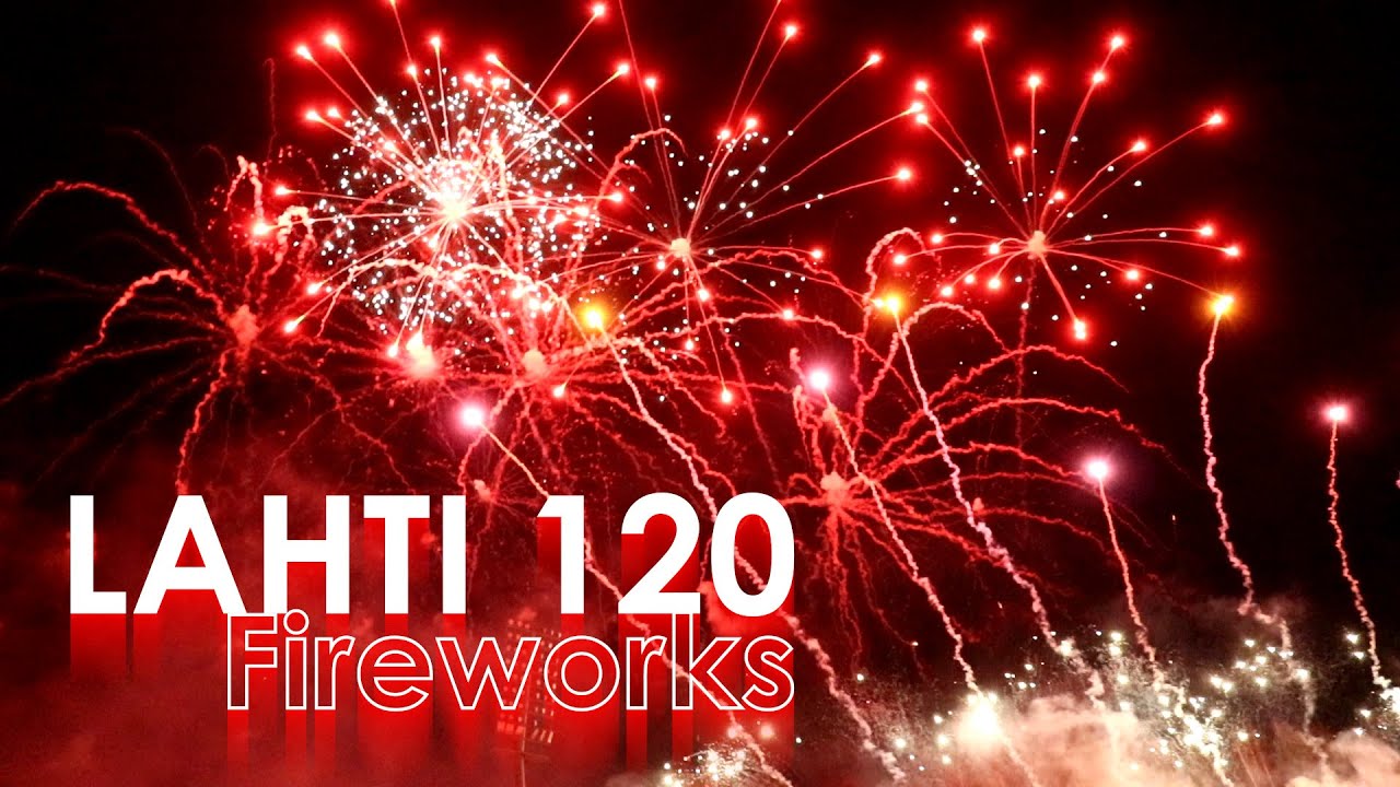 Lahti 120 Fireworks