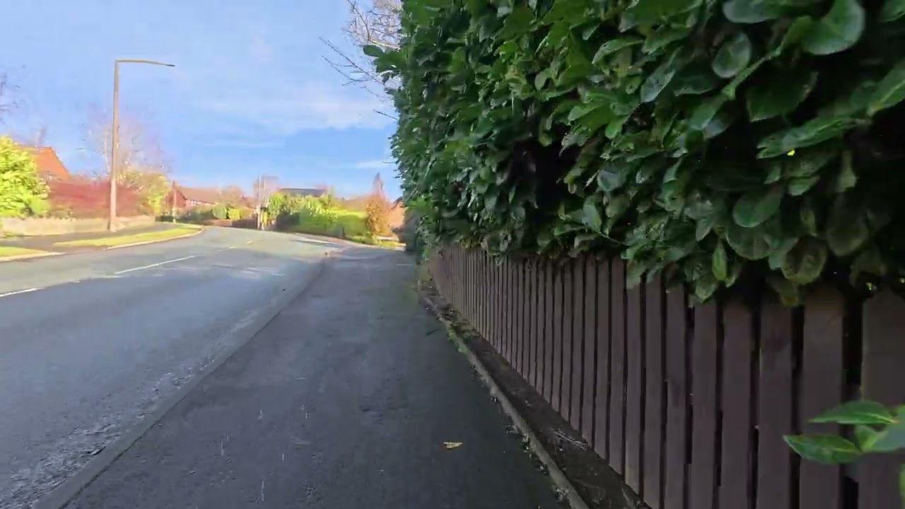 house to bus stop