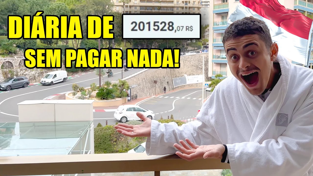 HOTEL DE LUXO EM M&Ocirc;NACO SEM PAGAR NADA