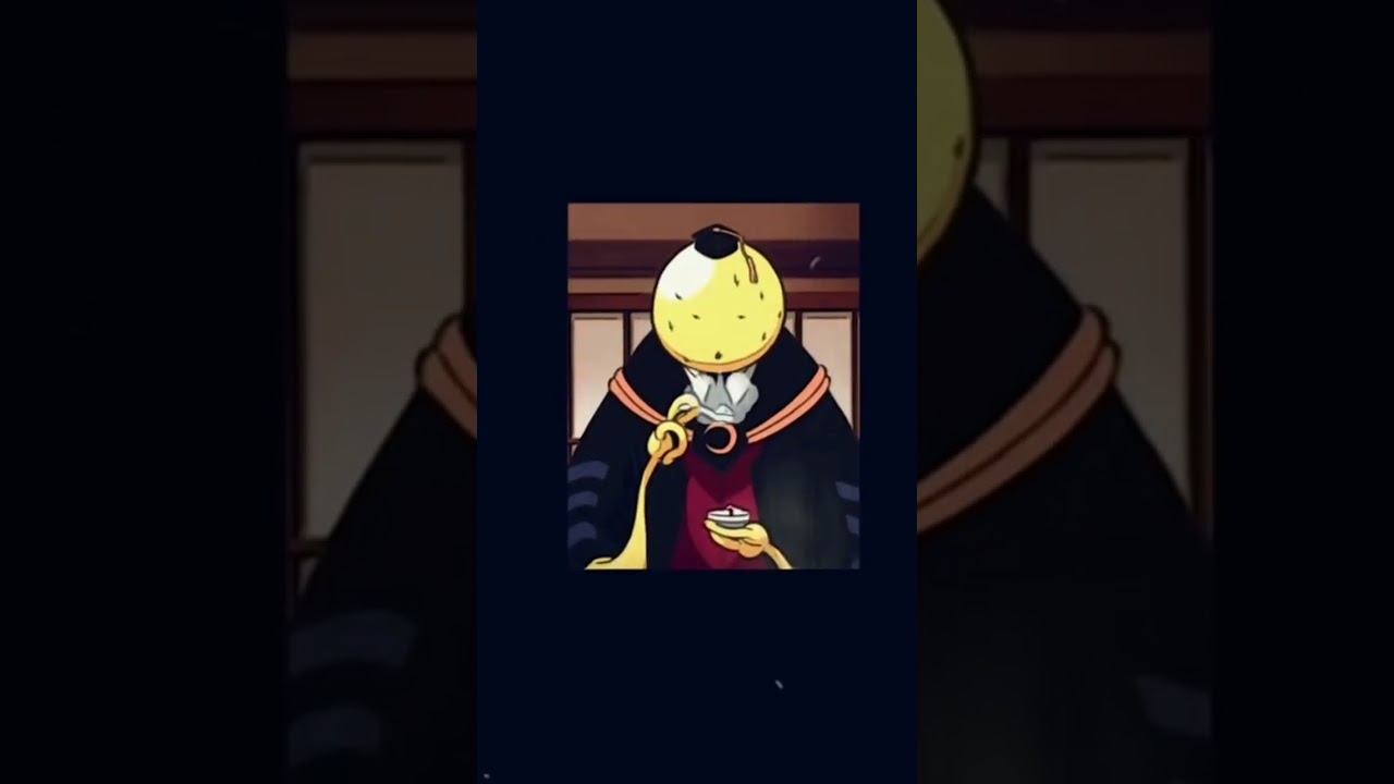Why does it fit so well though??#korosensei #assasinationclassroom #anime #animeedit #ukjapan