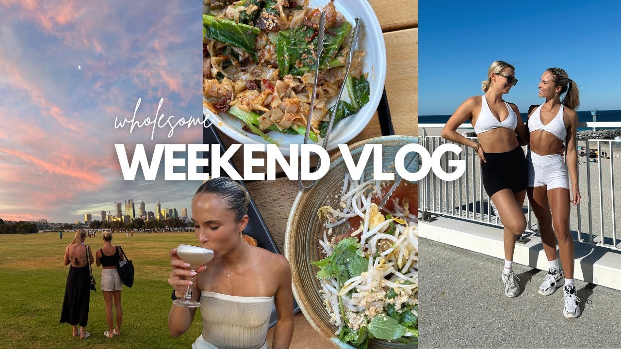 WEEKEND VLOG | pilates event, posterior workout & a wholesome picnic !!