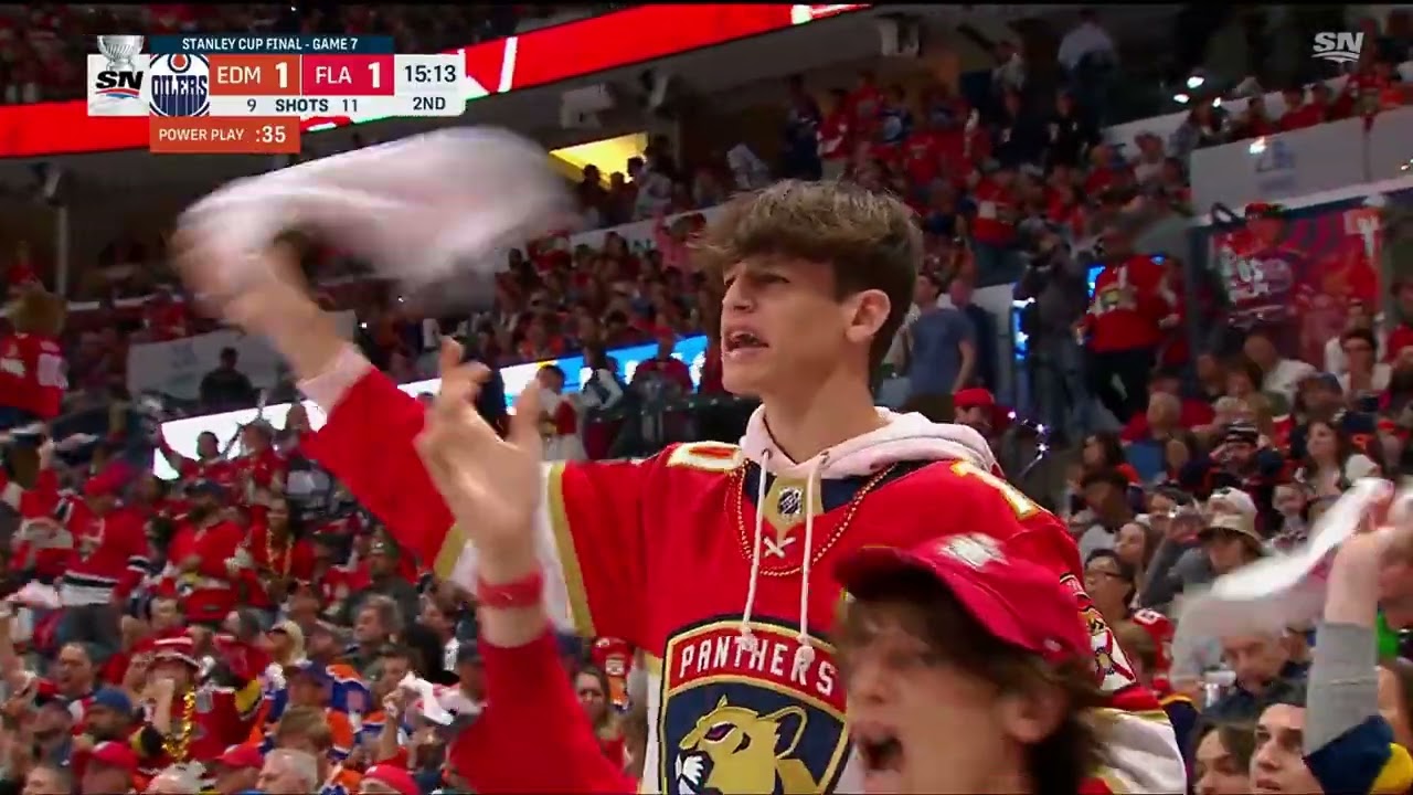 Great penalty kill by Florida in Game 7 Stanley Cup Final Oilers Panthers