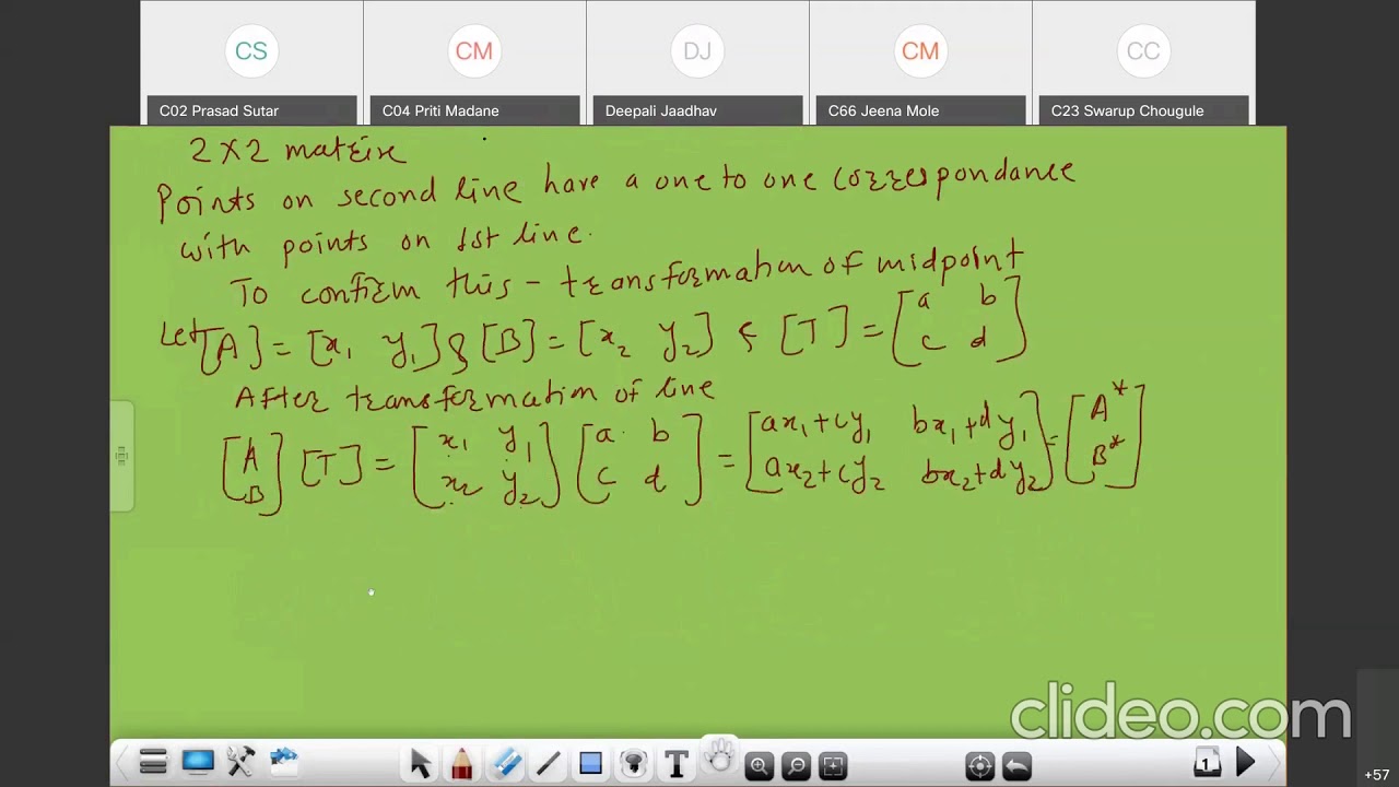 Lecture 7-Computer Graphics-2D Transformation(Straight line, Midpoint,Parallel line)-Deepali Jaadhav