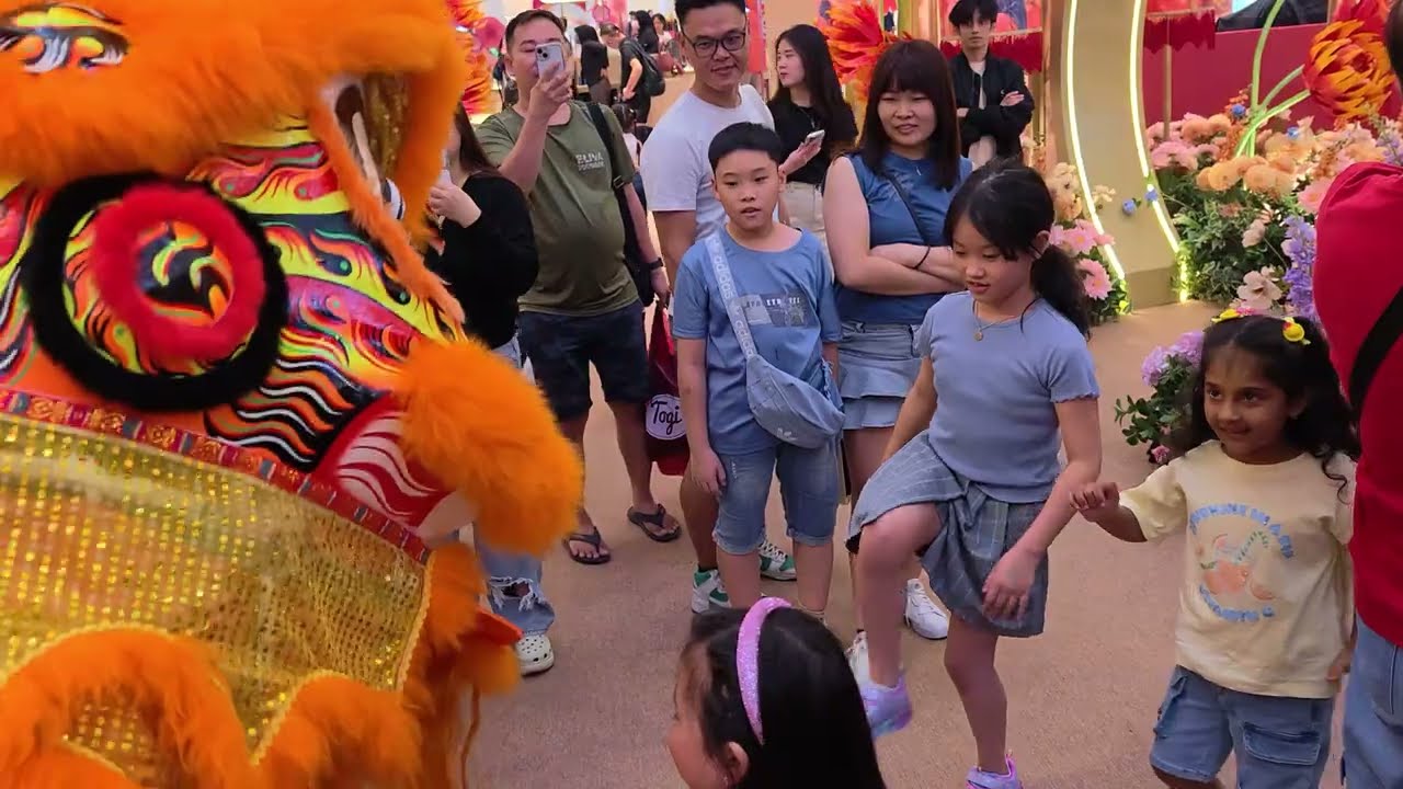 Lion Dance (múa lân 舞獅 barongsai) by Kwong Ngai 光藝 @ Exchange TRX Kuala Lumpur CNY2026 0124