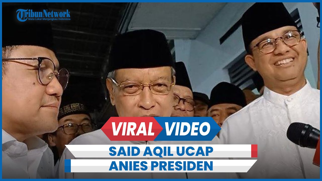 Acara Hari Santri di Magelang, Said Aqil: Insya Allah Presiden 2024 Anies Baswedan