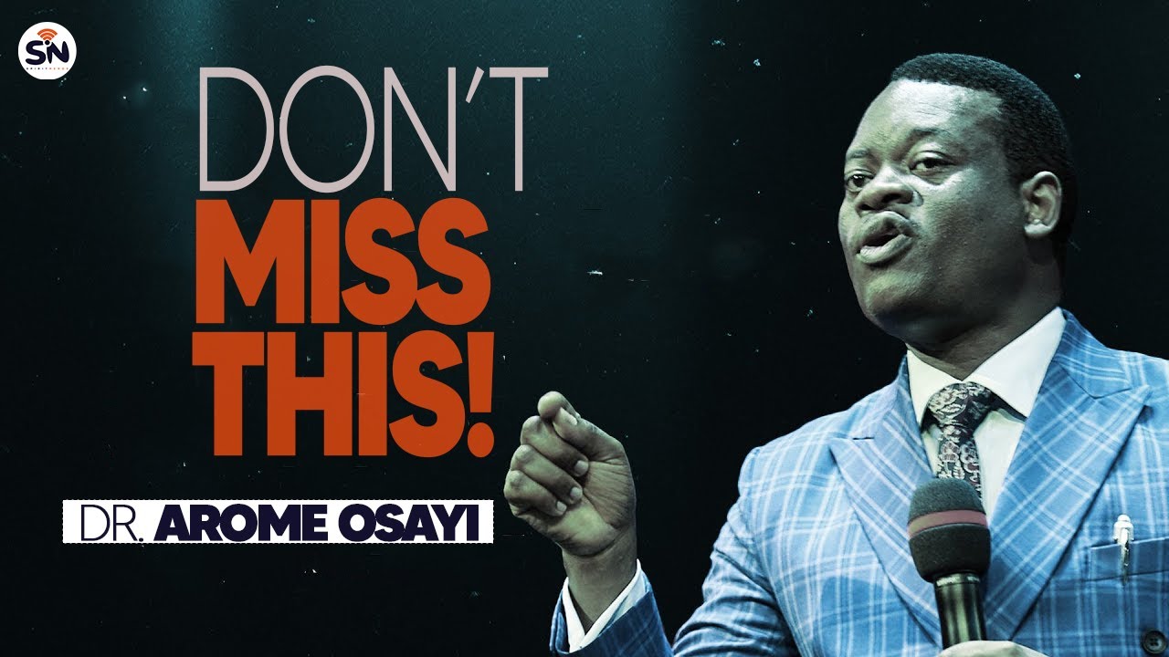 HOW TO KNOW WHEN YOU’VE MISSED YOUR DIVINE ASSIGNMENT – Apostle Arome Osayi