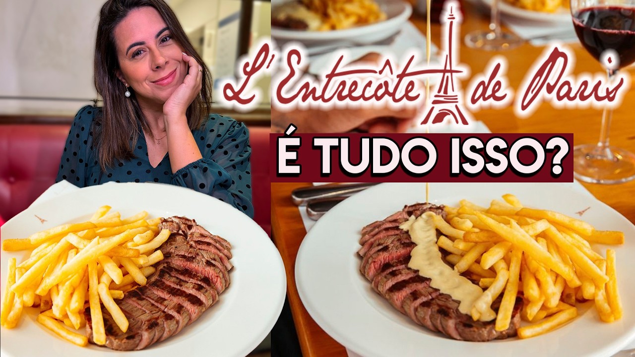 O Restaurante de UM PRATO SÓ | L'entrecôte de Paris