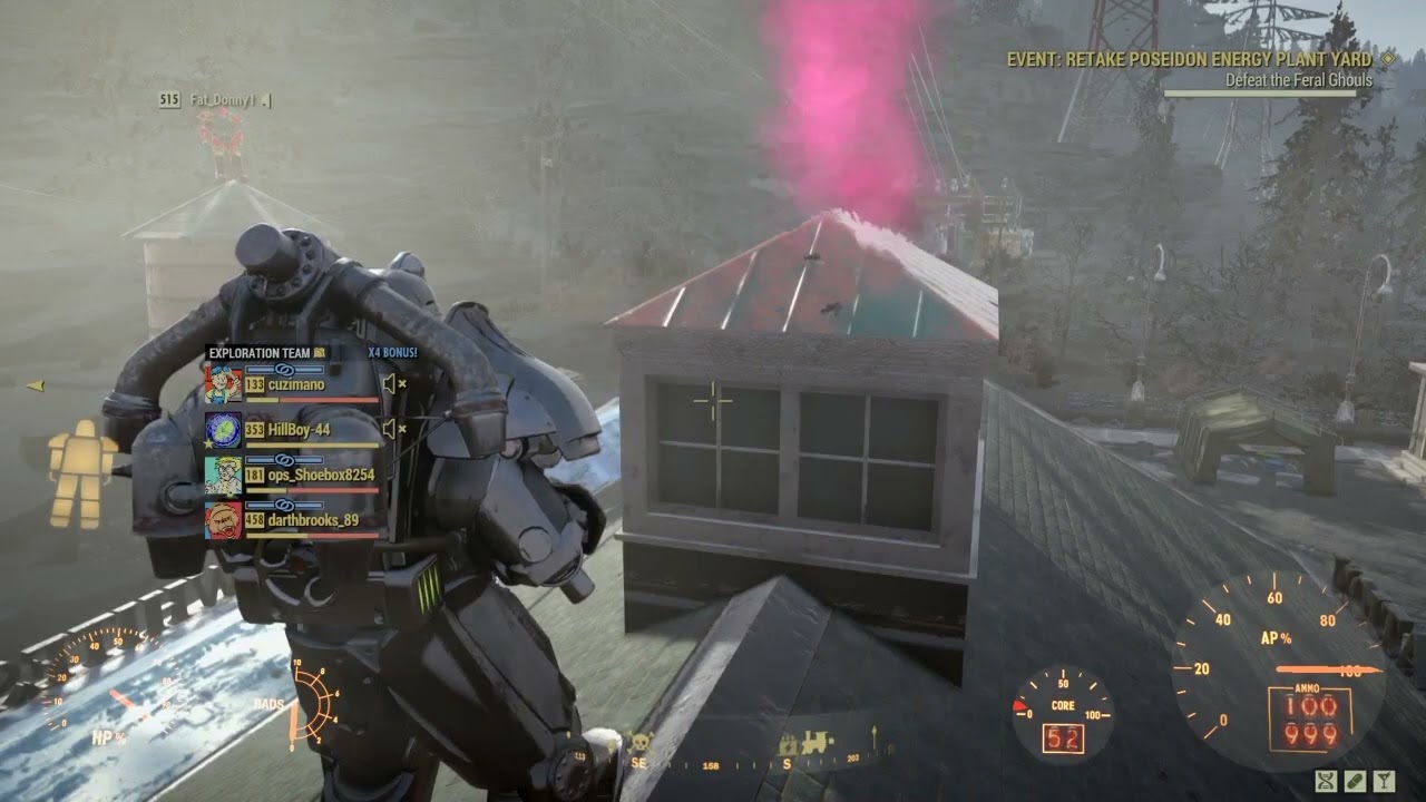Stacker says I will never kill him. Then dies. Fallout 76 PvP
