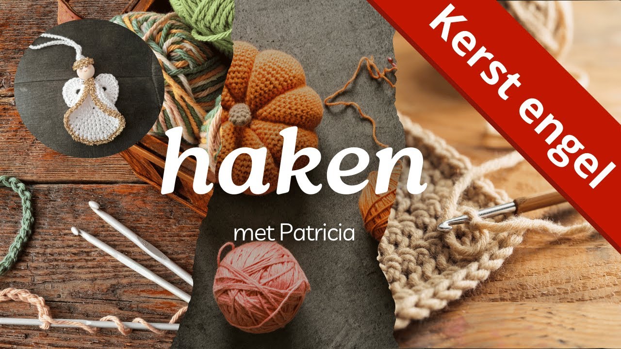Worryworm:Kerstengel haken met gratis patroon