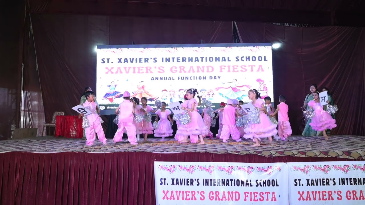 Ura Aira Song Dance by LKG Class on Annual Day 2025-2026| St. Xaiver's International school