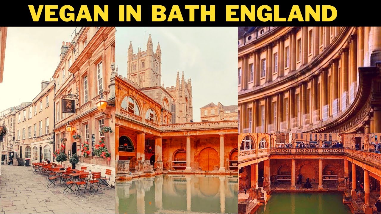 BATH ENGLAND WALKING TOUR 2020 & VEGAN FOOD