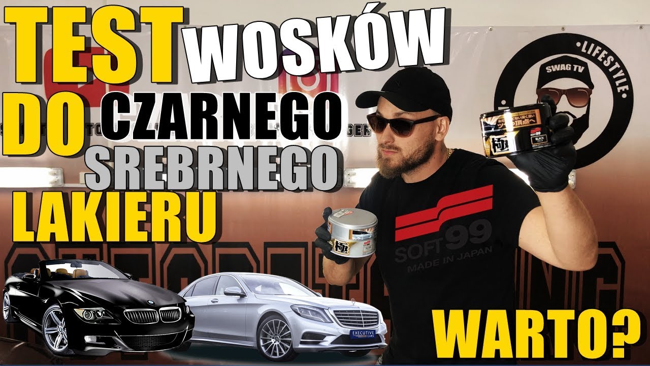 Woskowanie CZARNEGO i SREBRNEGO lakieru - R&Oacute;ŻNICA / SOFT99 KIWAMI /SWAGTV