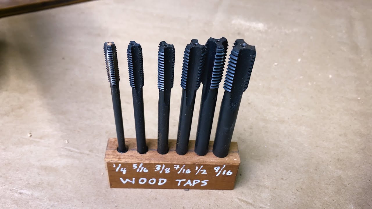 Adam Savage's Favorite Tools: Woodworking Thread Taps
