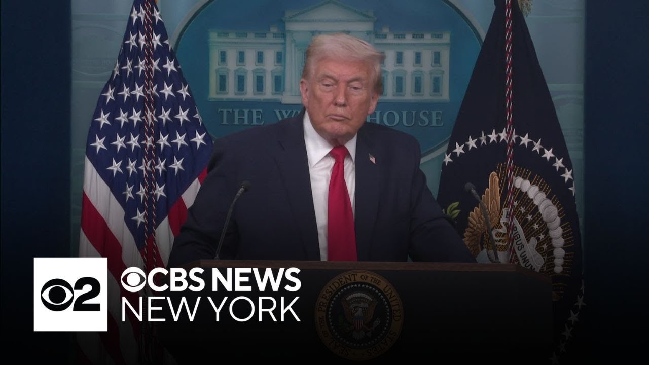 President Trump touts perceived success after 1st year of 2nd term