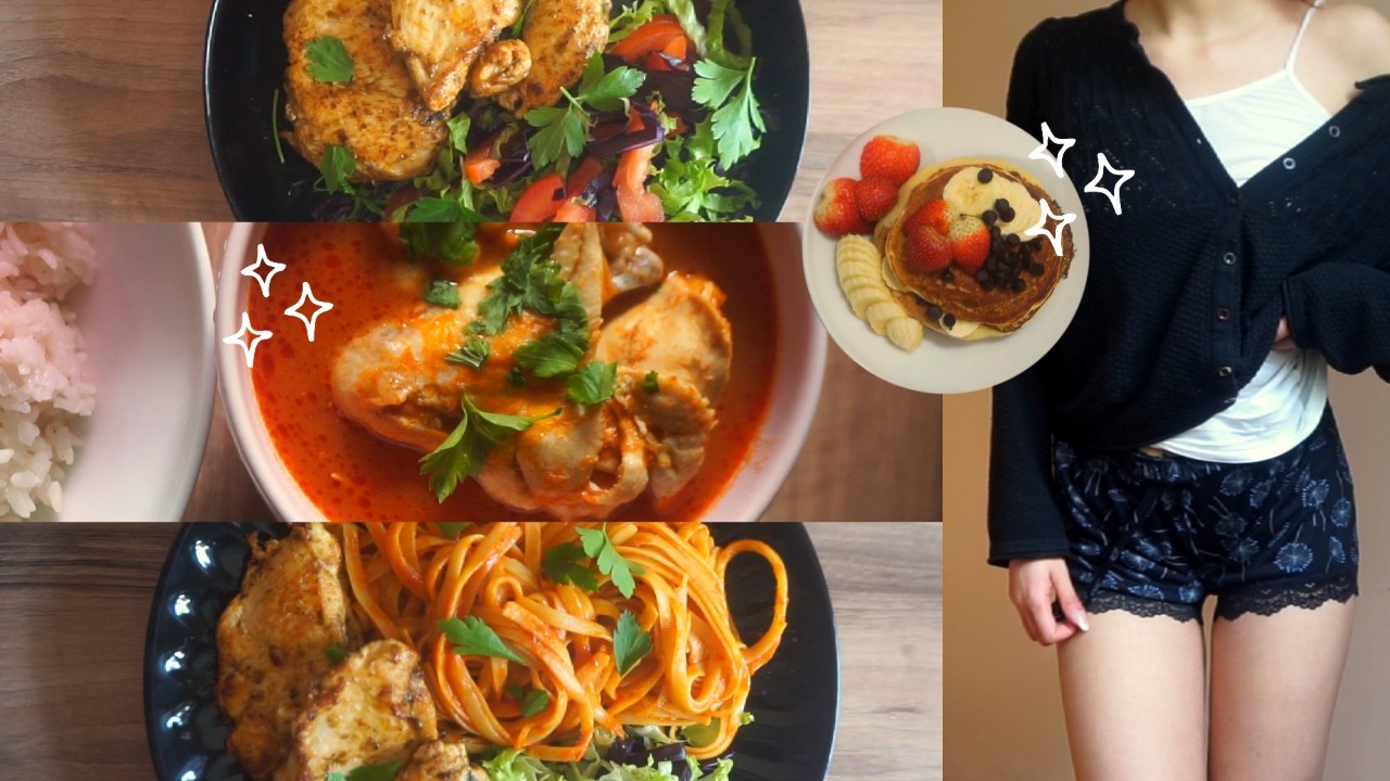 Everything I cook for my 💕boyfriend💕 in a day | and how I maintain my diet✅ while cooking for 2 ❗