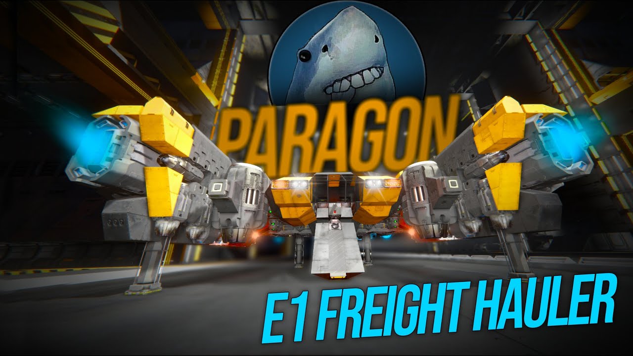 Not Enough Vertical Thrust - PARAGON ES1 FREIGHT HAULER - Space Engineers
