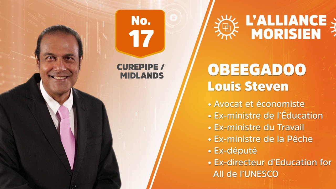 Steven Obeegadoo - Constituency No.17 solo video