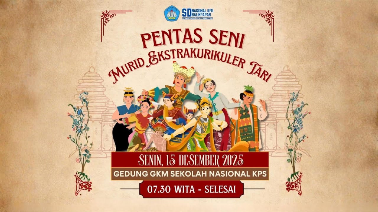 Pentas Seni Ekskul Tari SD Nasional KPS 2025  Aksi Hebat Para Penari Cilik