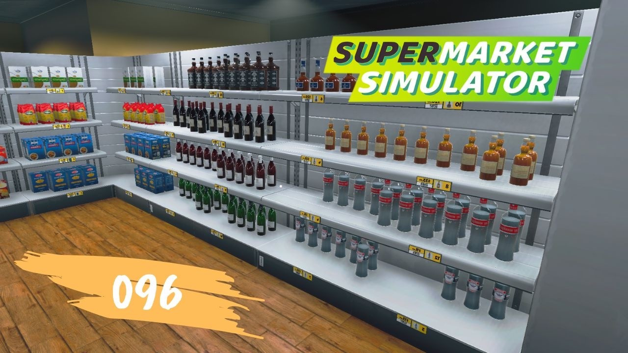 die letzte Vanilla-Lizenz - Supermarkt Simulator 096 - PC Lets Play deutsch