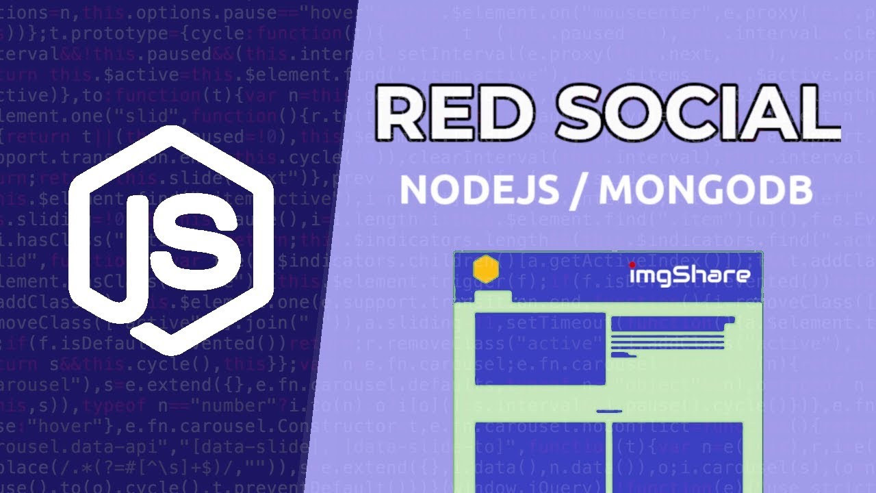 Nodejs y MongoDB Red Social, Proyecto desde Cero