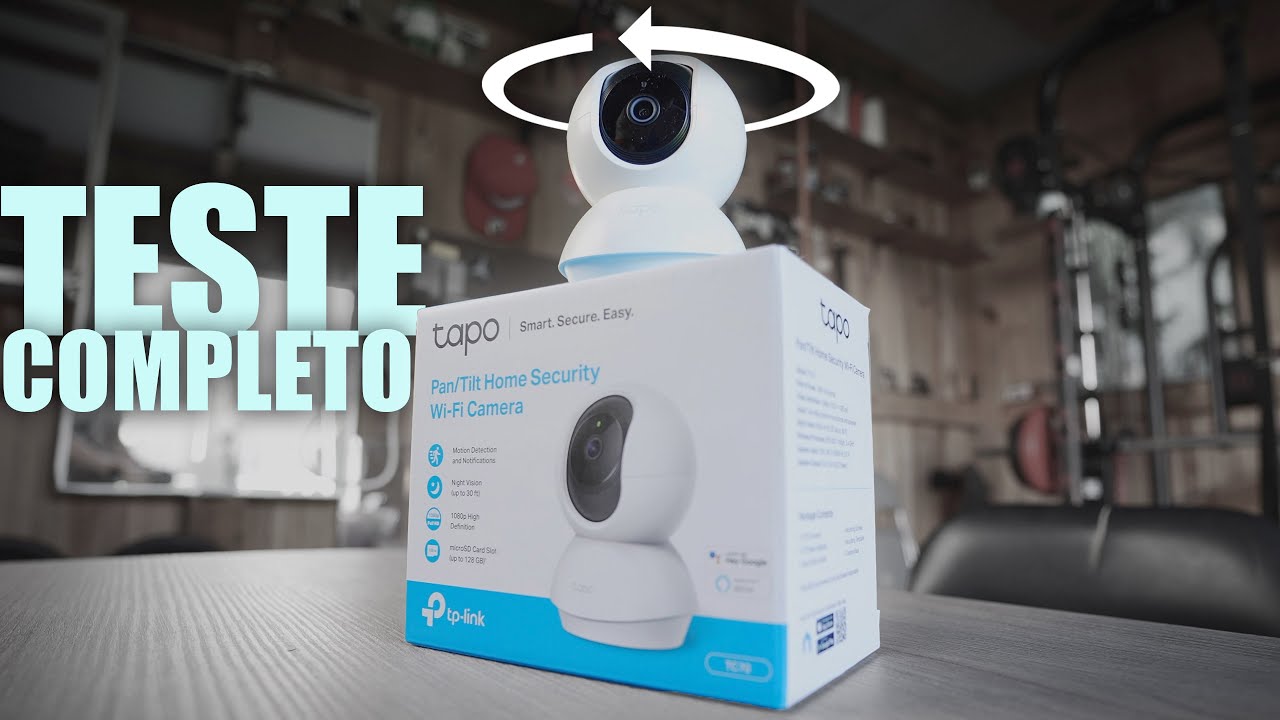 Câmera de segurança rotativa  que oferece tanto por pouco...TP-LINK TC70