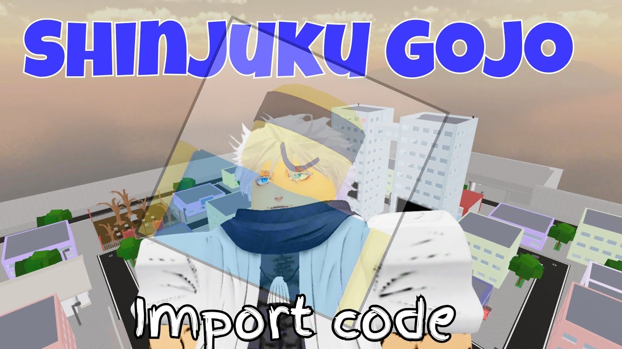 Shinjuku Gojo Moveset JJS Skill Builder Import Code || Last Gojo I swear