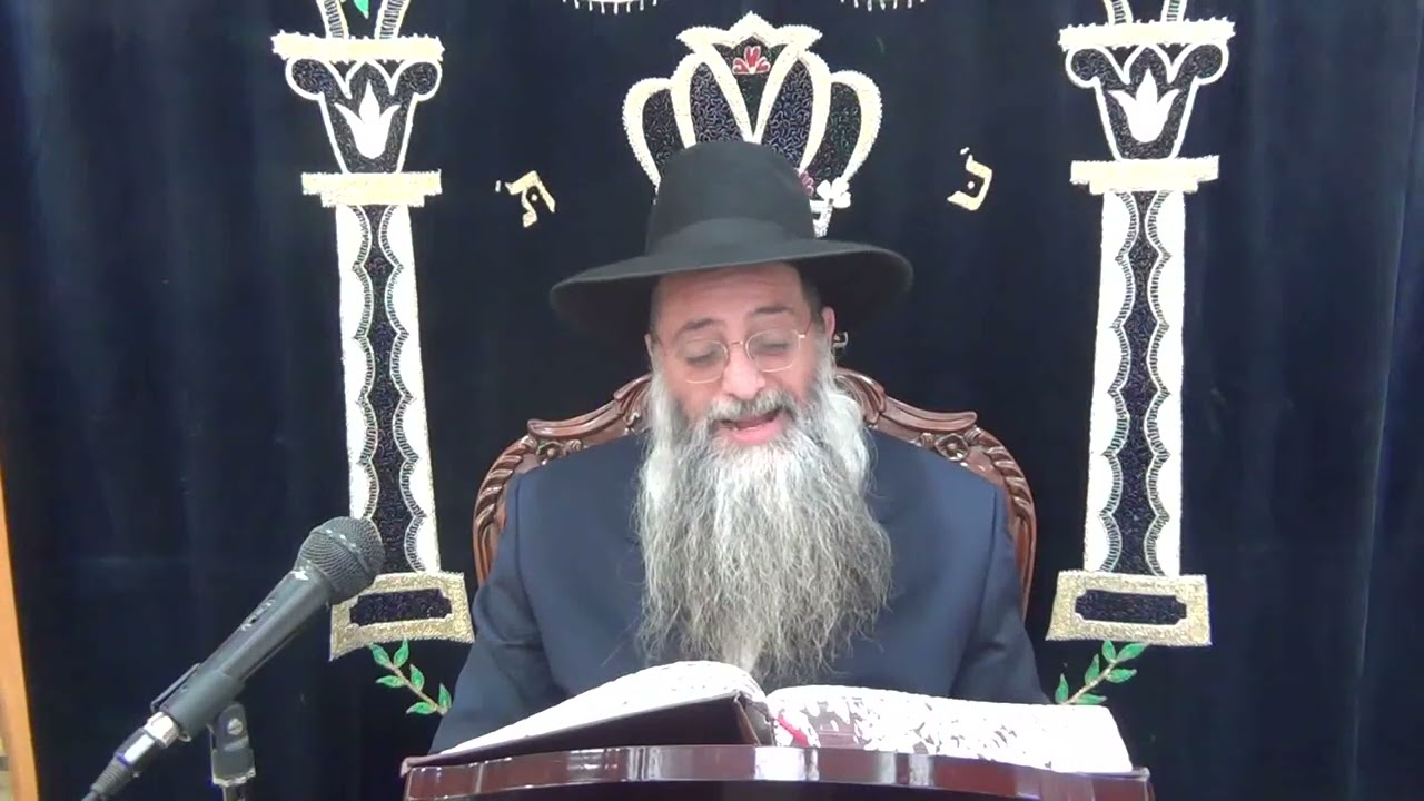 פרשת בראשית תשפו parashat bereshit 2025 said by Rabbi Menachem Avraham Biton Kfar saba