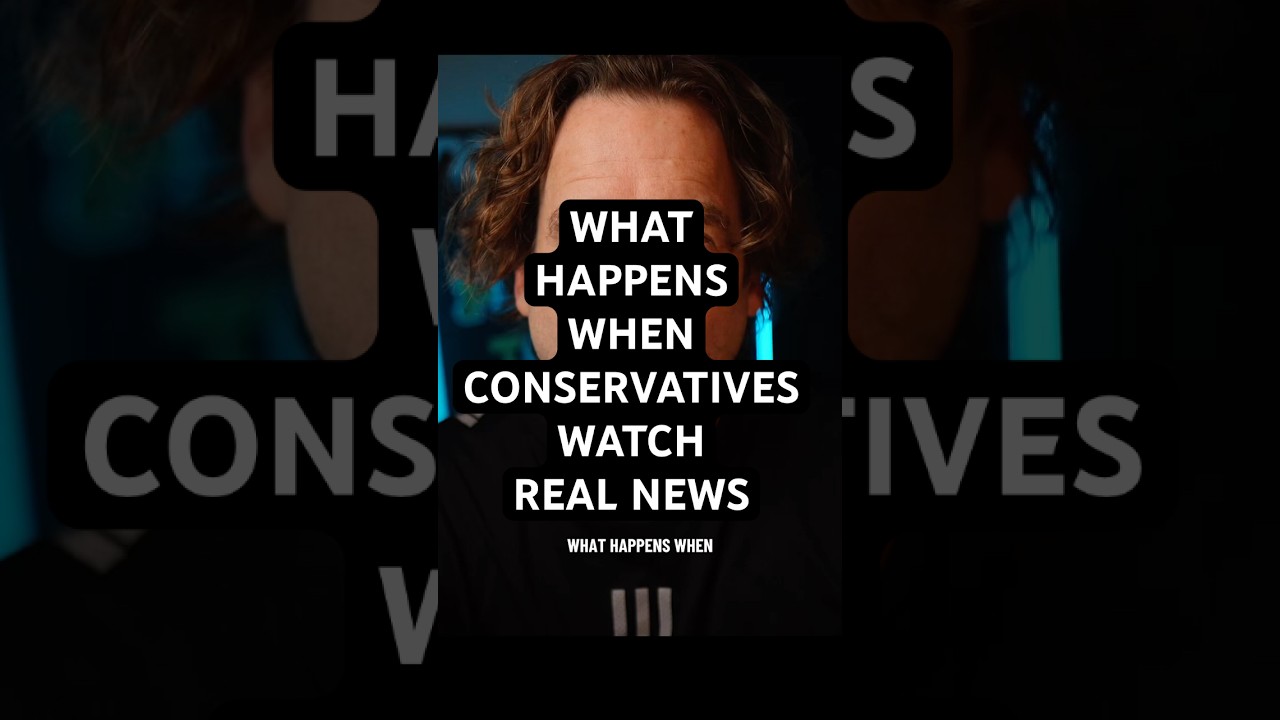 What Happens When Conservatives Watch Real News #psychology #politics #lucasbean #news