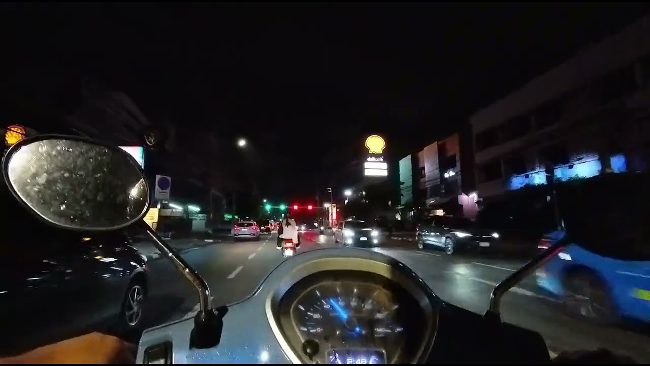 Wet Roads at Night | After Work POV Drive | No Talking | Street Sounds
