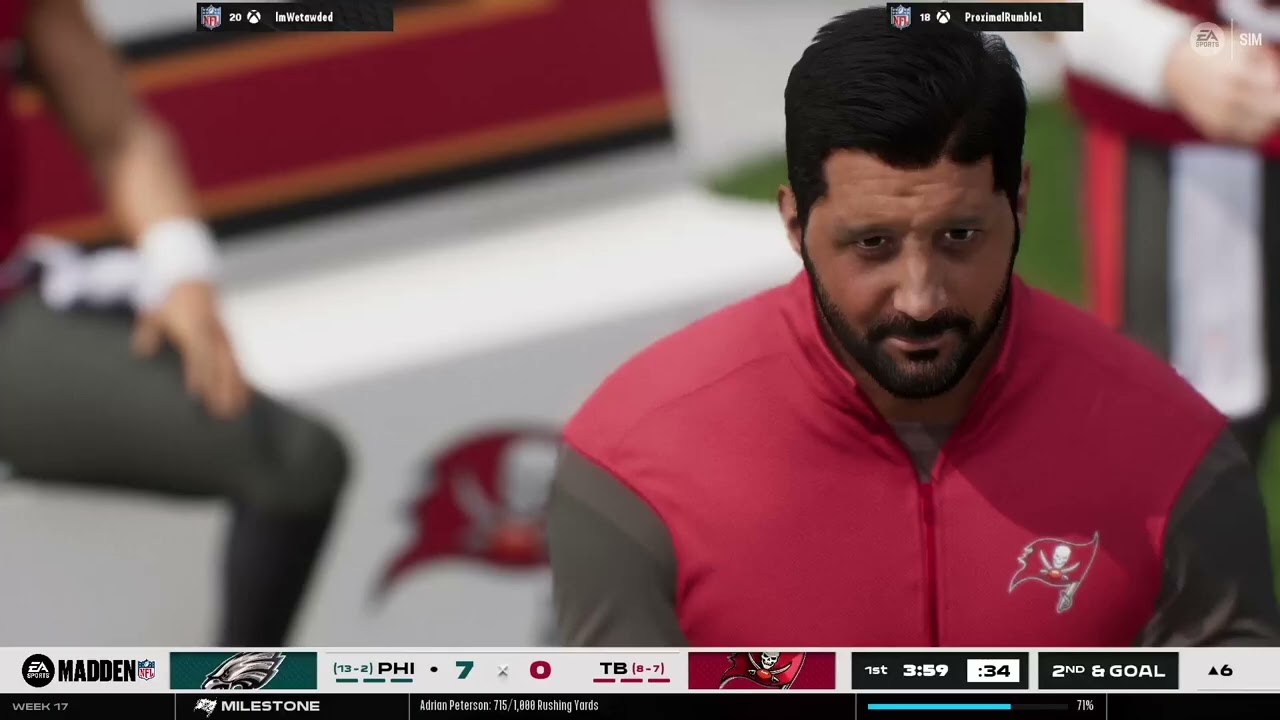 Madden 26 D Franchise Season 2 Buccs vs Eagles Week 17 (Part 1/5)