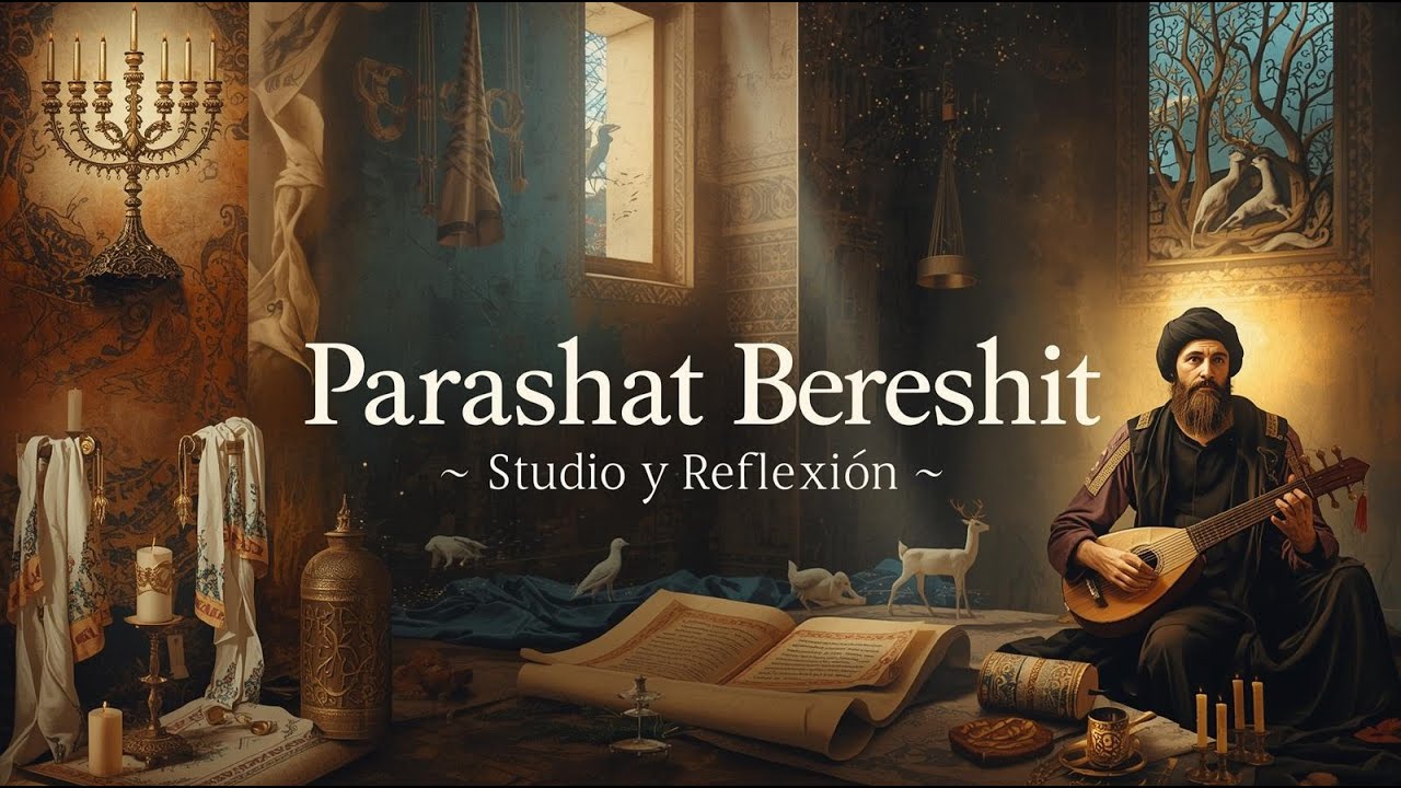 🌅📜 Parashat Bereshit – ✨En el principio✨, Adonai creó… 🌿📖 Reflexión y Sabiduría 🕯️🍞🍷🌾