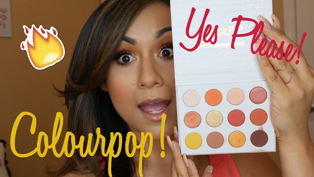 COLOURPOP YES PLEASE!| Review and Quick Tut!