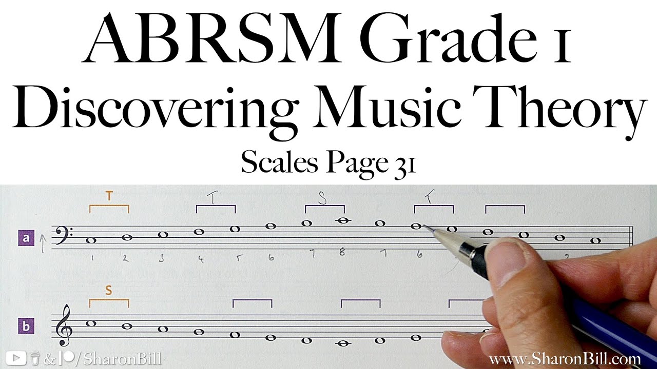 ABRSM Discovering Music Theory Grade 1 Scales Page 31 with Sharon Bill