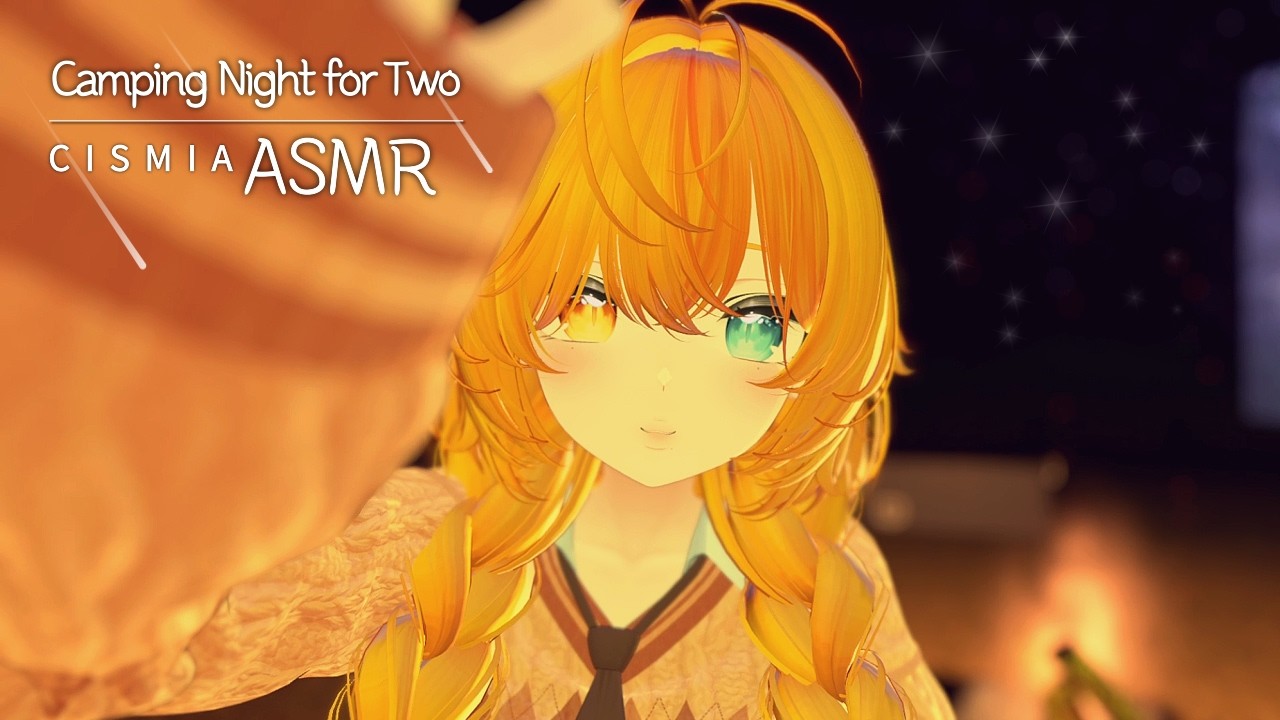 【ASMR】A Quiet Camping Night for Two 🏕️