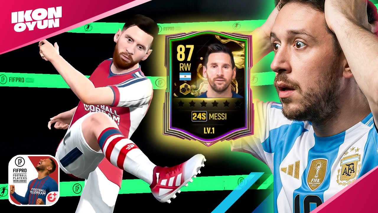 BU OYUN NEYMİŞ BÖYLE 😍 EFSANE GRAFİKLER! 87 GEN MESSİ ÇIKTI! Football Dream Be A Pro