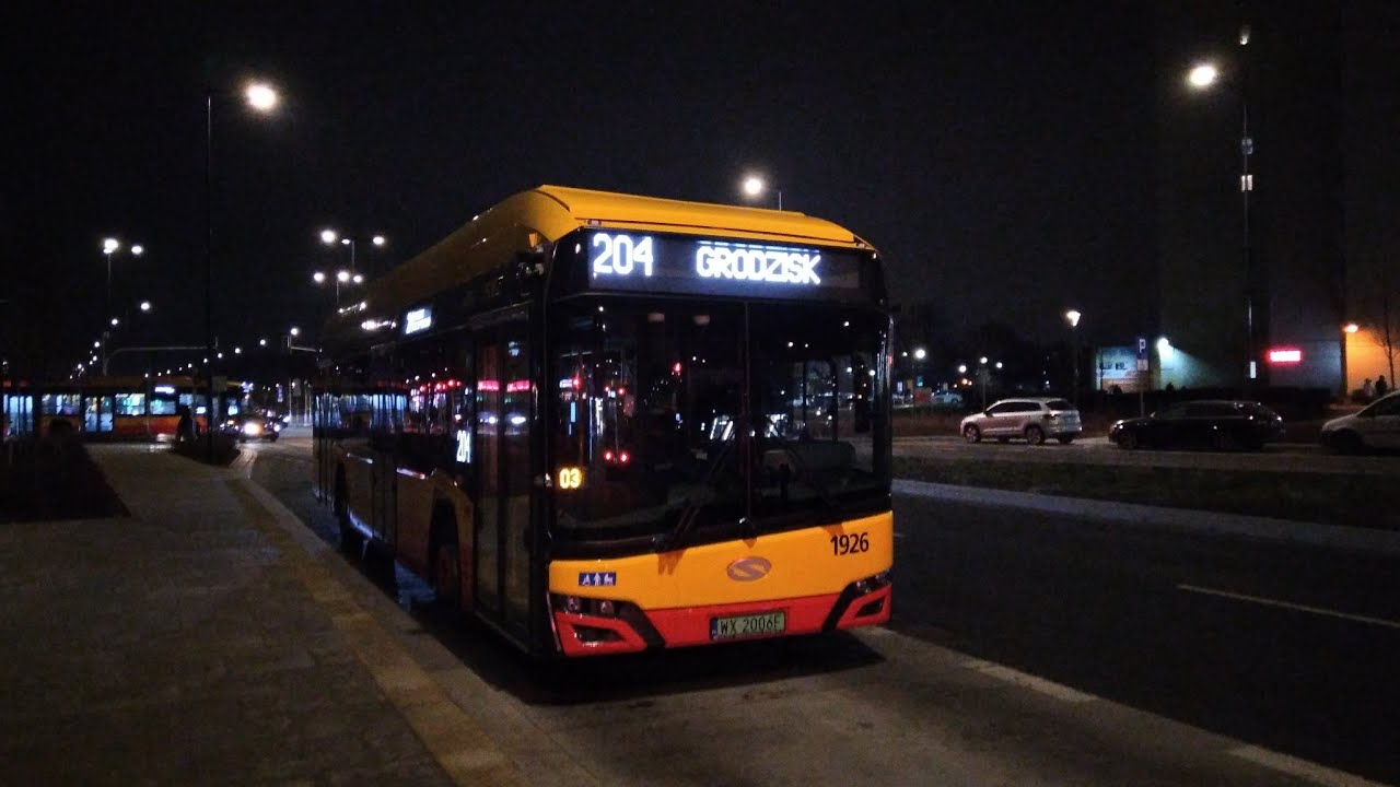 Solaris Urbino 12 IV Electric #1926 - MZA Warszawa [🚍204]